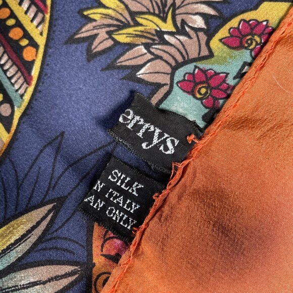 Vintage Burberrys Silk Scarf - Picture 10 of 15